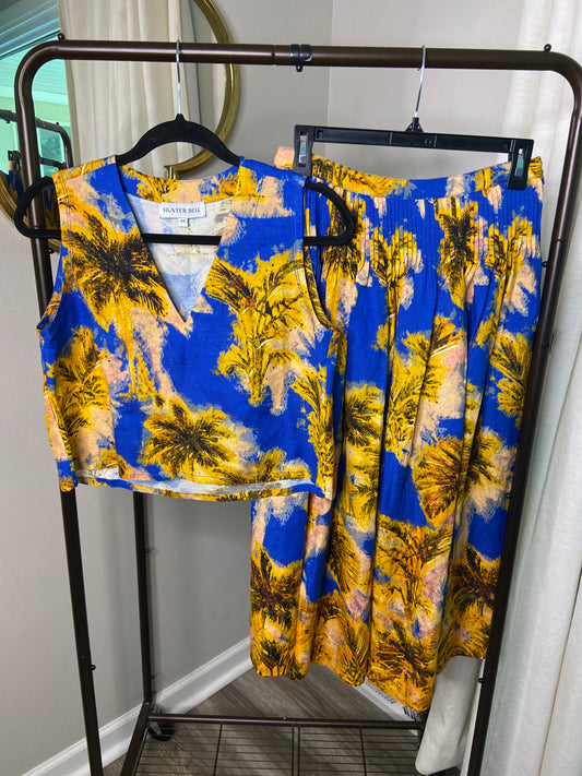 Hunter Bell Elise Top and Fallon Skirt Set size 2/XS