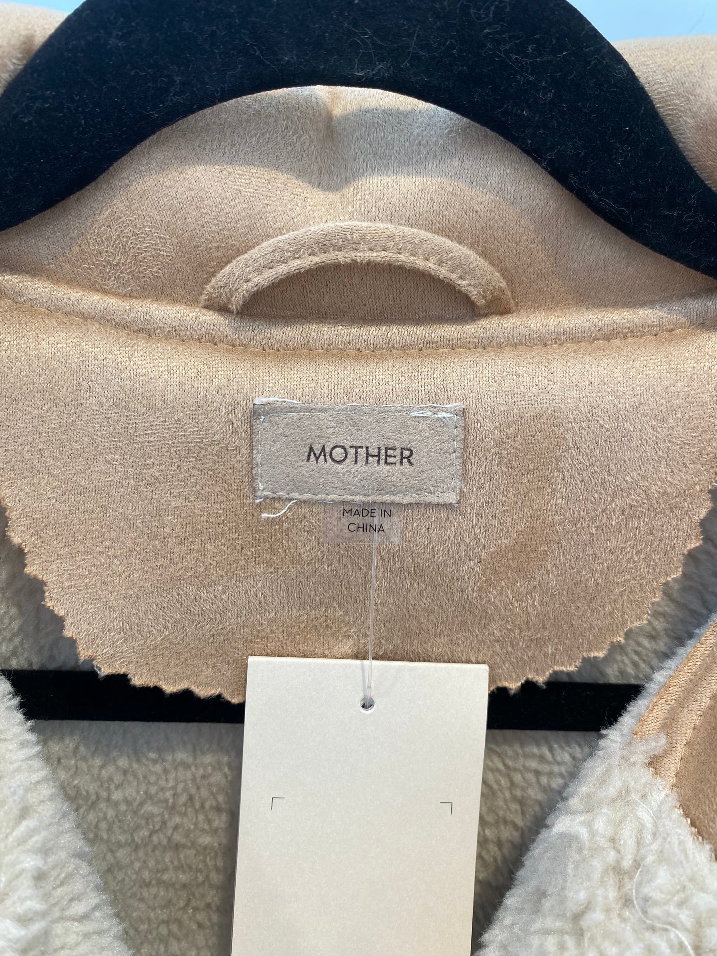 Mother The Toasty Faux Suede Jacket size L