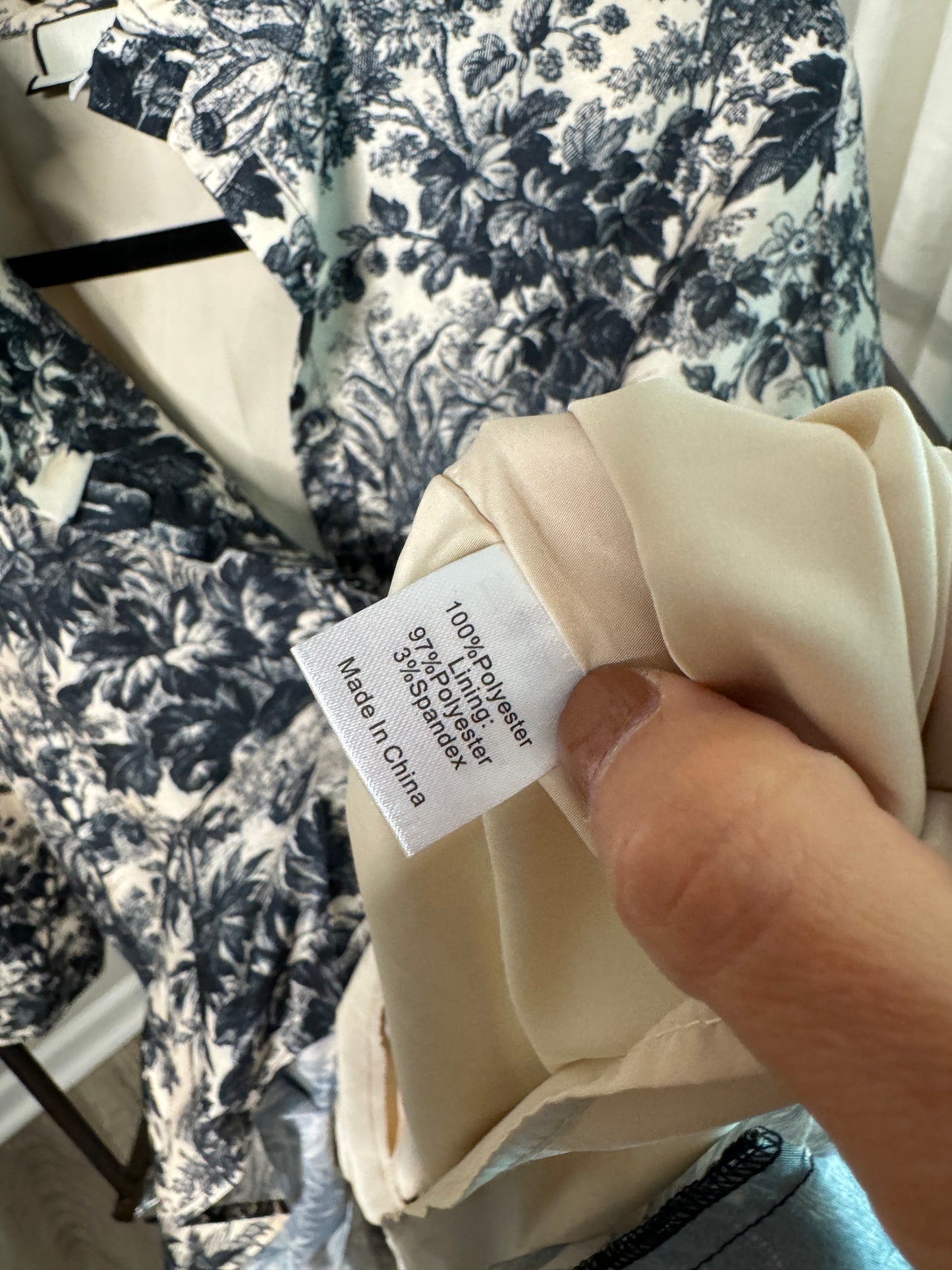 Tuckernuck Tate Mini Dress Noir Cypress Toile size XXL