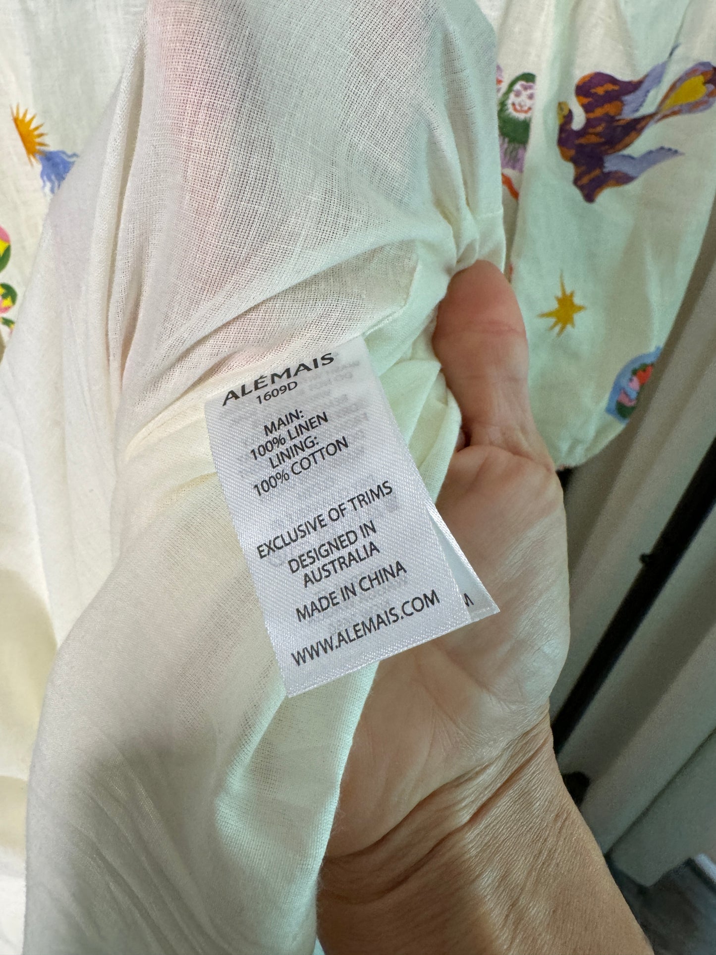 ALEMAIS Aether Midi Dress size 10