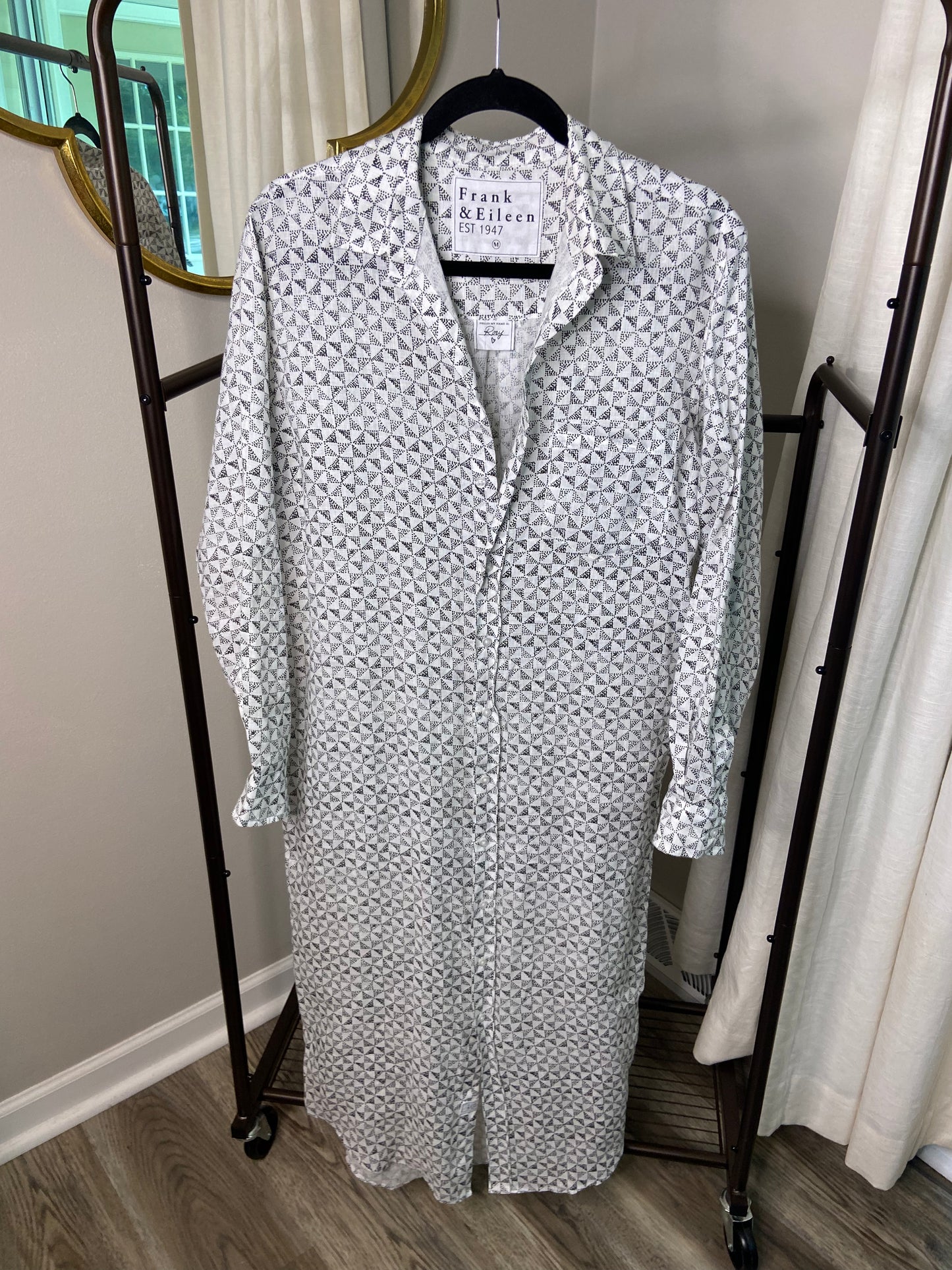 Frank and Eileen Rory Shirt Dress size M