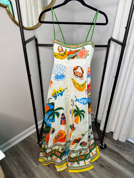 ALEMAIS Paradiso LinenDress US 8