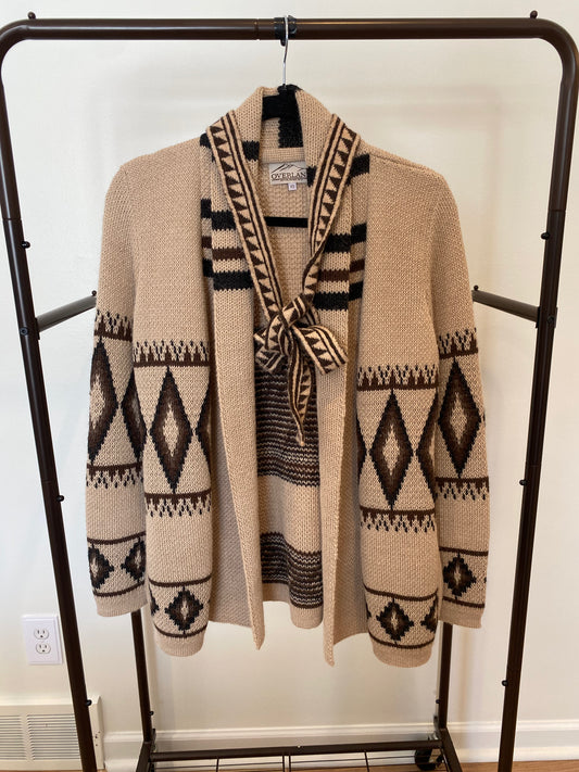 Overland Sylvia Alpaca Wool Cardigan size XS