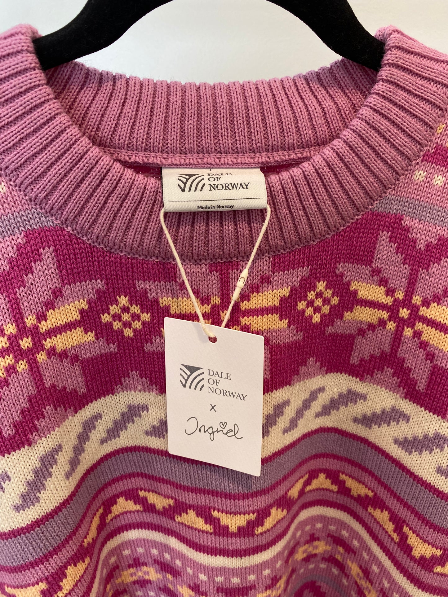 Dale of Norway x Ingrid Fair Isle Sweater size L