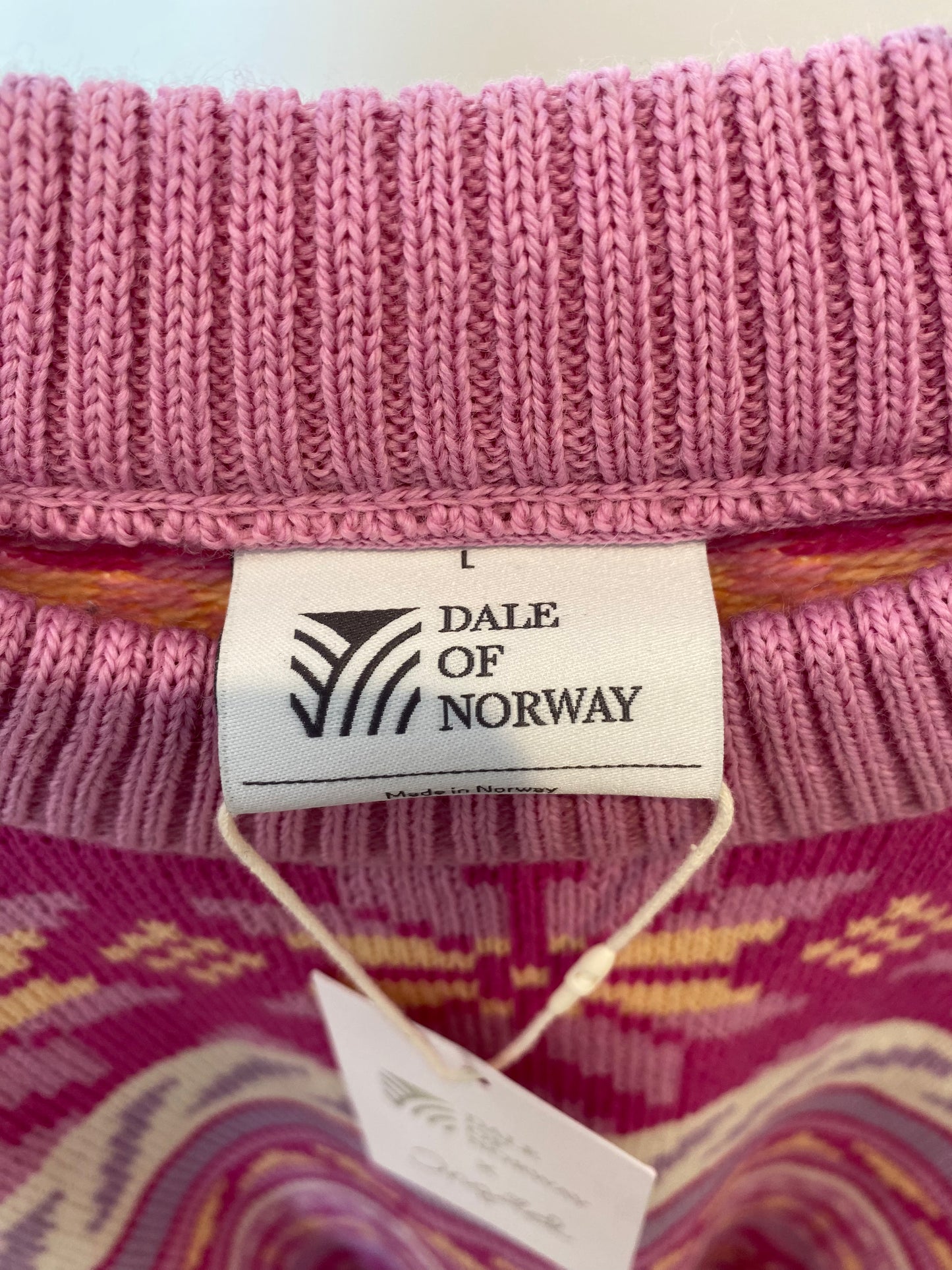 Dale of Norway x Ingrid Fair Isle Sweater size L