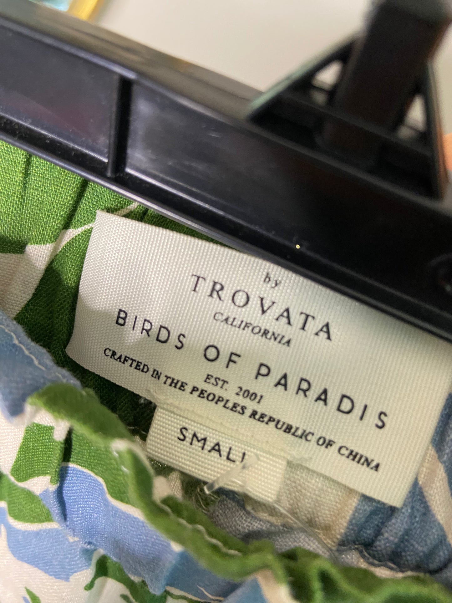 Trovata Birds of Paradis Lucy Short size S