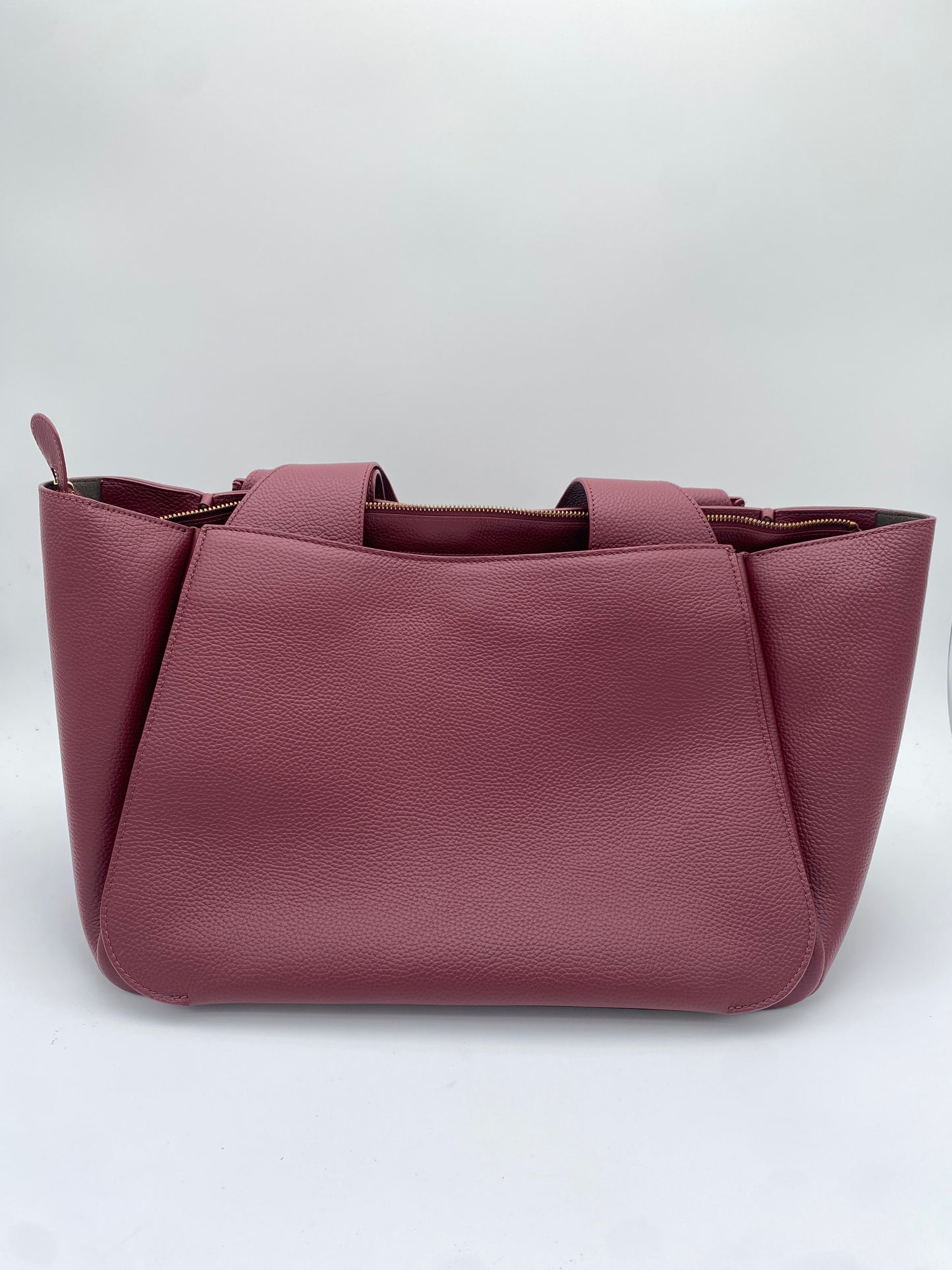 Cuyana Mila Satchel in Burgundy