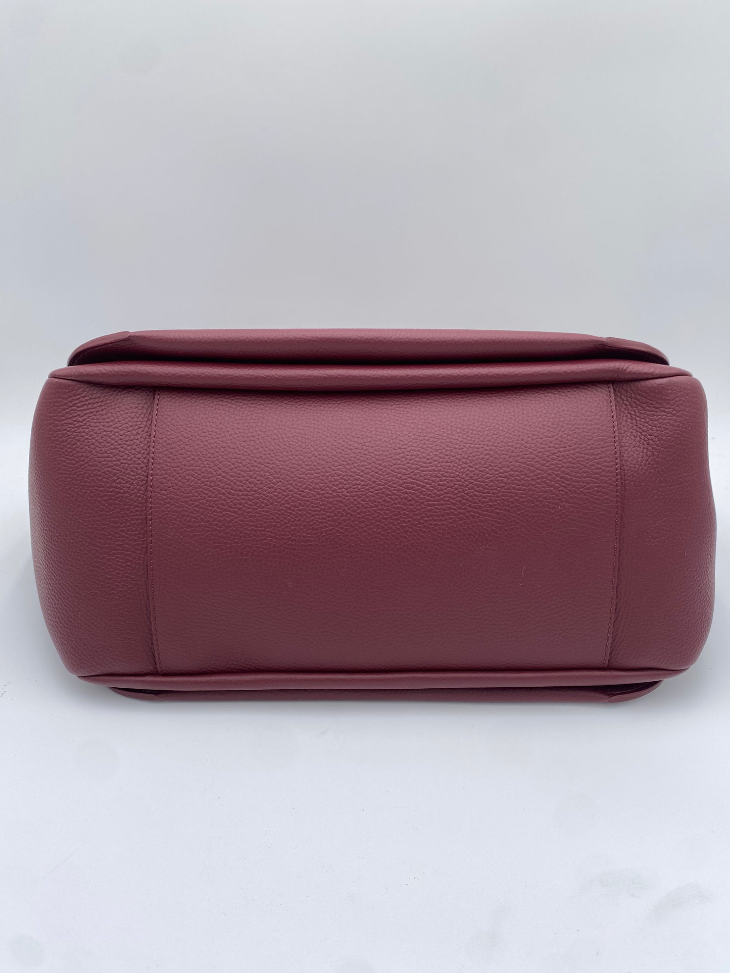 Cuyana Mila Satchel in Burgundy