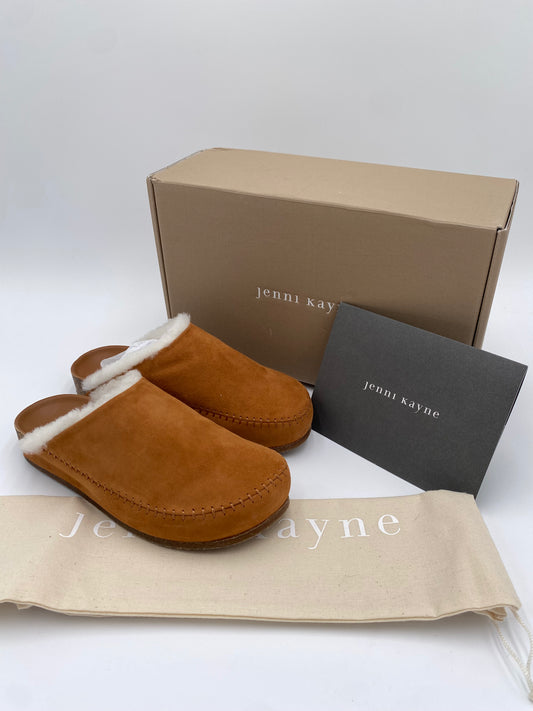 Jenni Kayne Shearling Lined Moc Clogs size 37