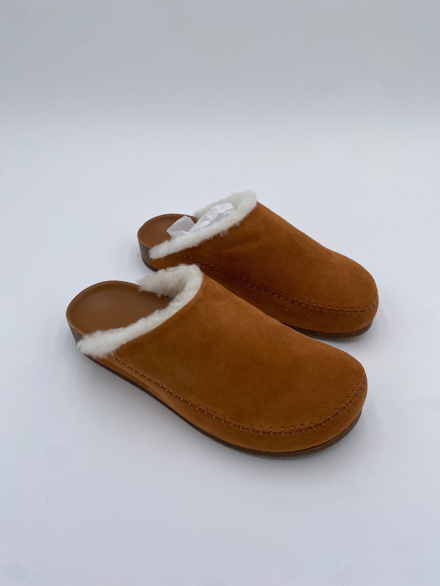 Jenni Kayne Shearling Lined Moc Clogs size 37