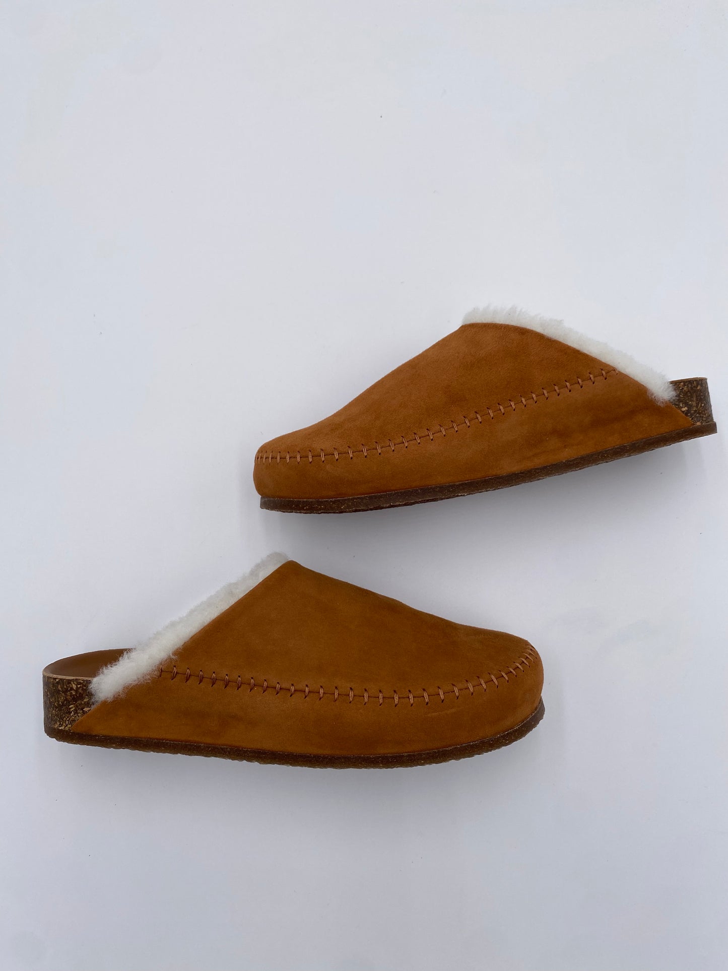 Jenni Kayne Shearling Lined Moc Clogs size 37