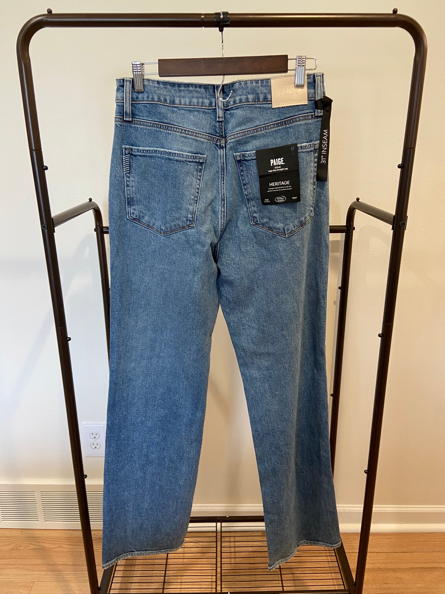 Paige Stevie Straight Jeans size 29