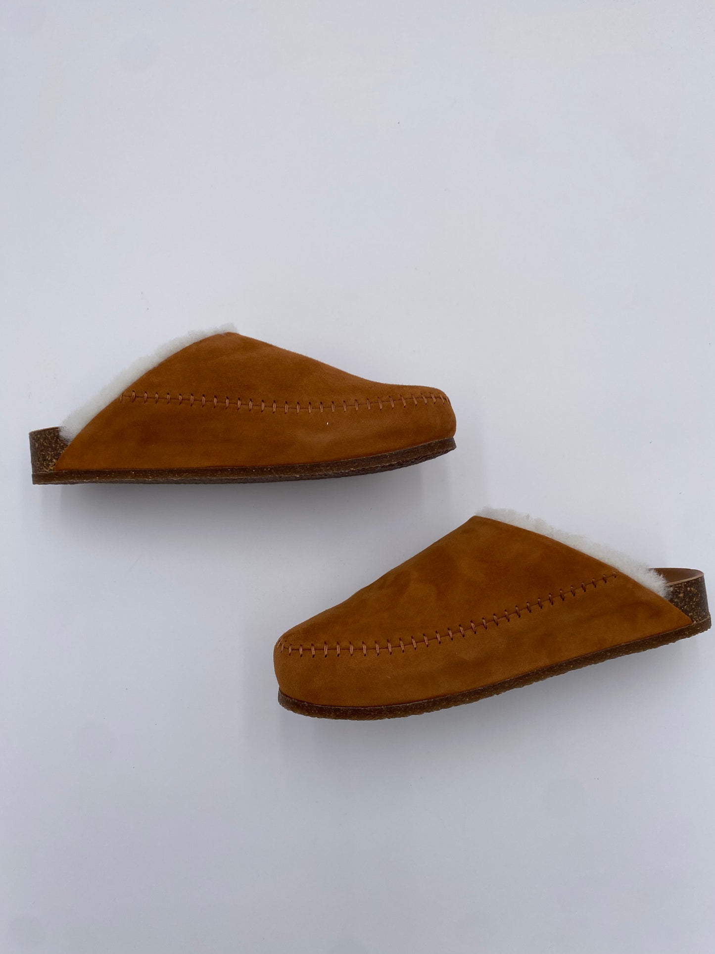 Jenni Kayne Shearling Lined Moc Clogs size 37