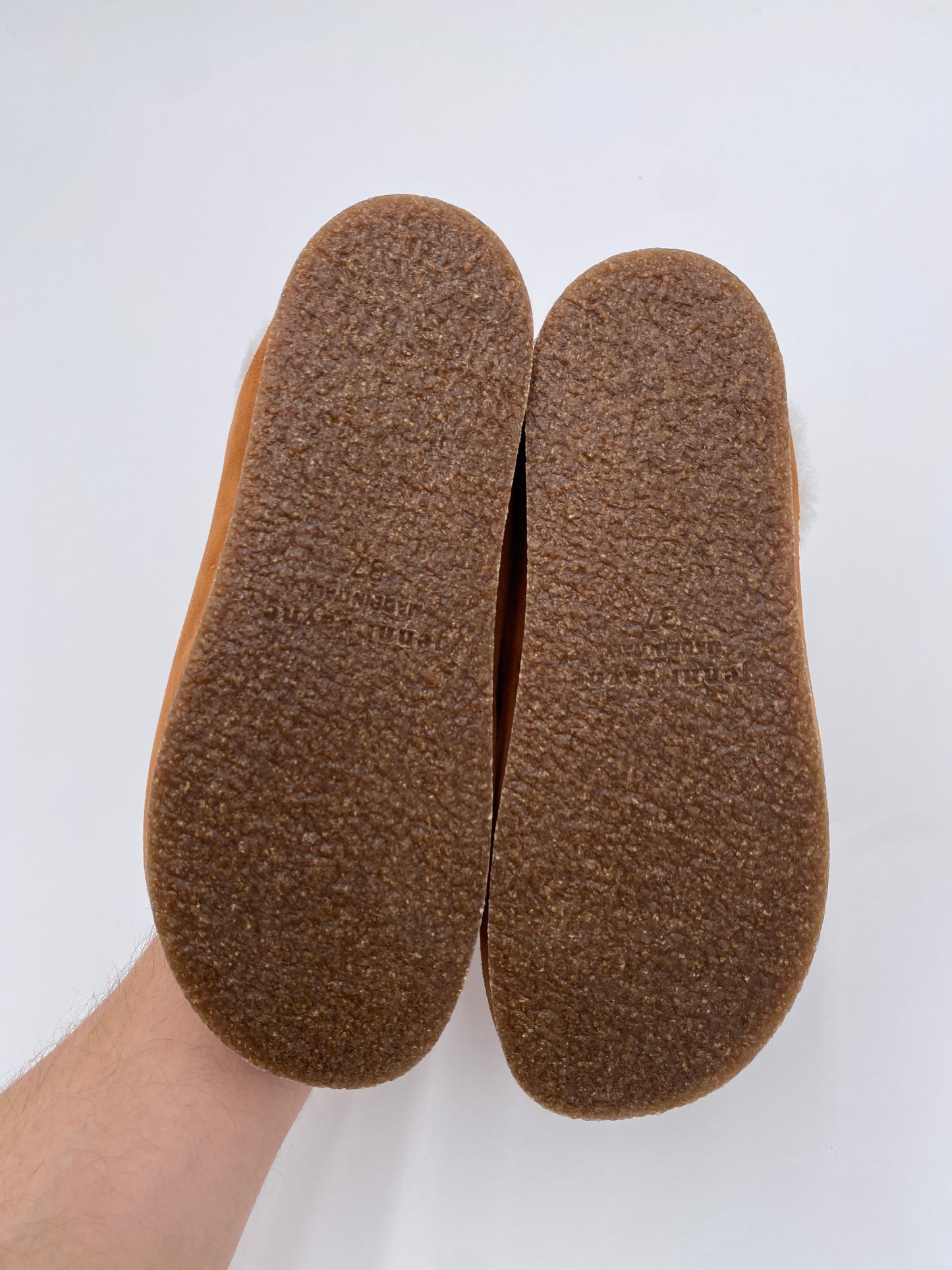 Jenni Kayne Shearling Lined Moc Clogs size 37