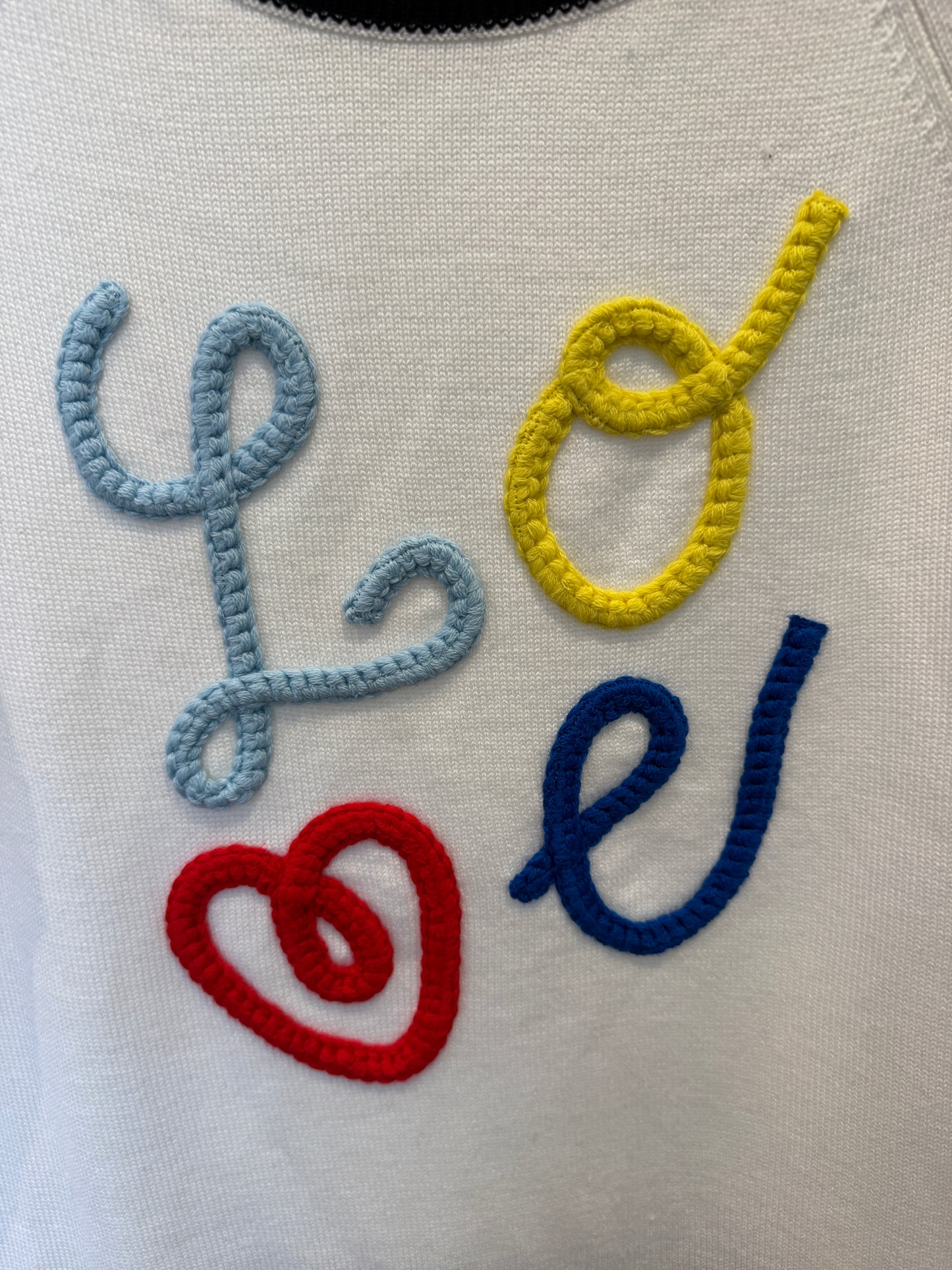 Alice and Olivia Albina Love Pullover Sweater size S