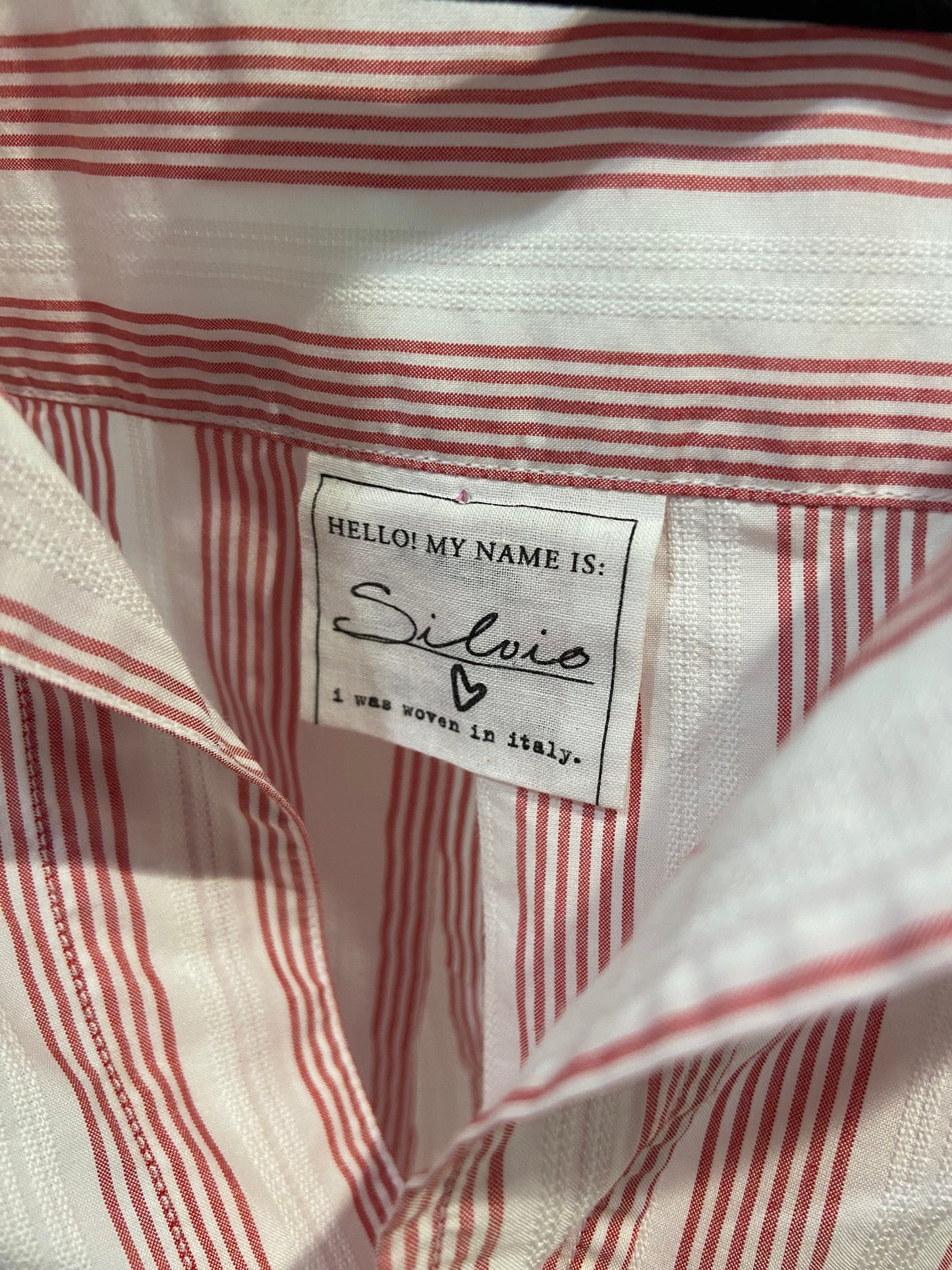Frank & Eileen Silvio Untuckable Button-Up Shirt size M