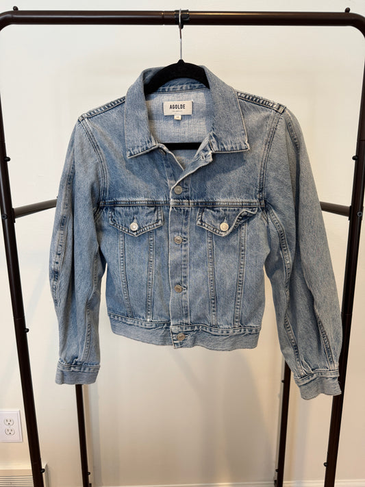 Agolde Alik Denim Jacket size XS