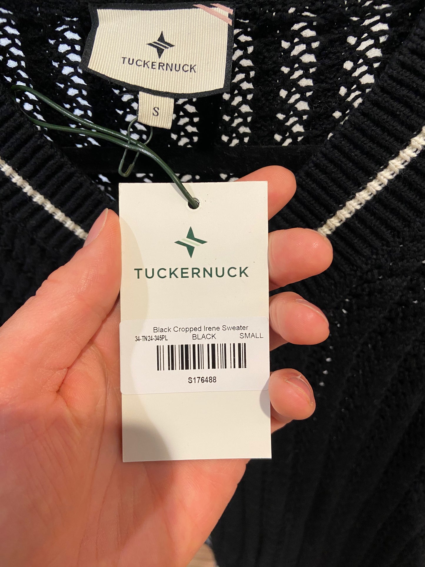 Tuckernuck Cropped Irene Sweater size S