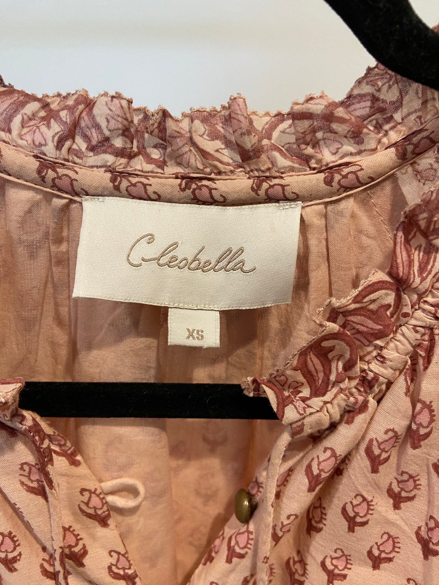 Cleobella Reese Mini Dress size XS