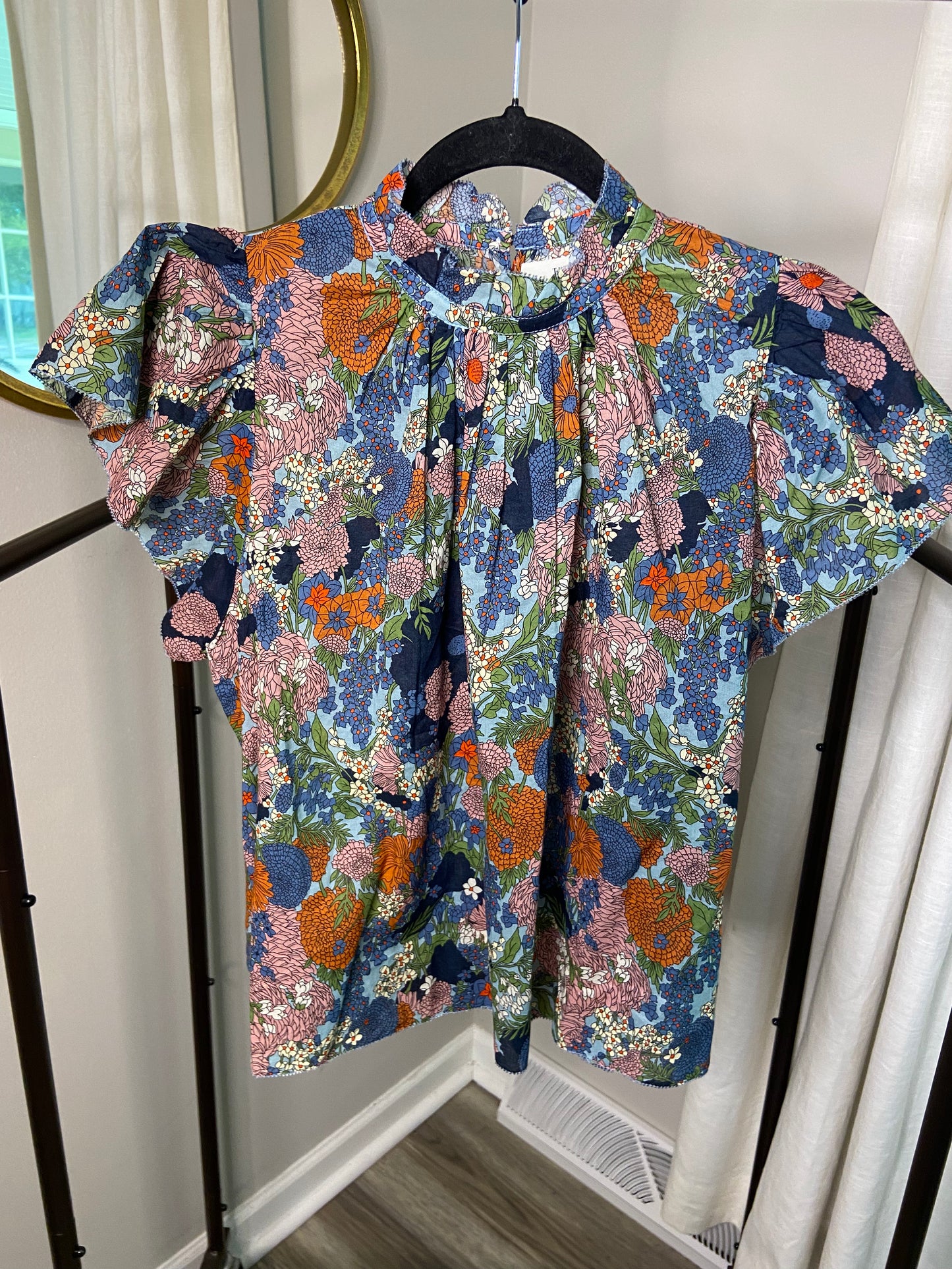 Trovata Birds of Paradis Carla Blouse size XS