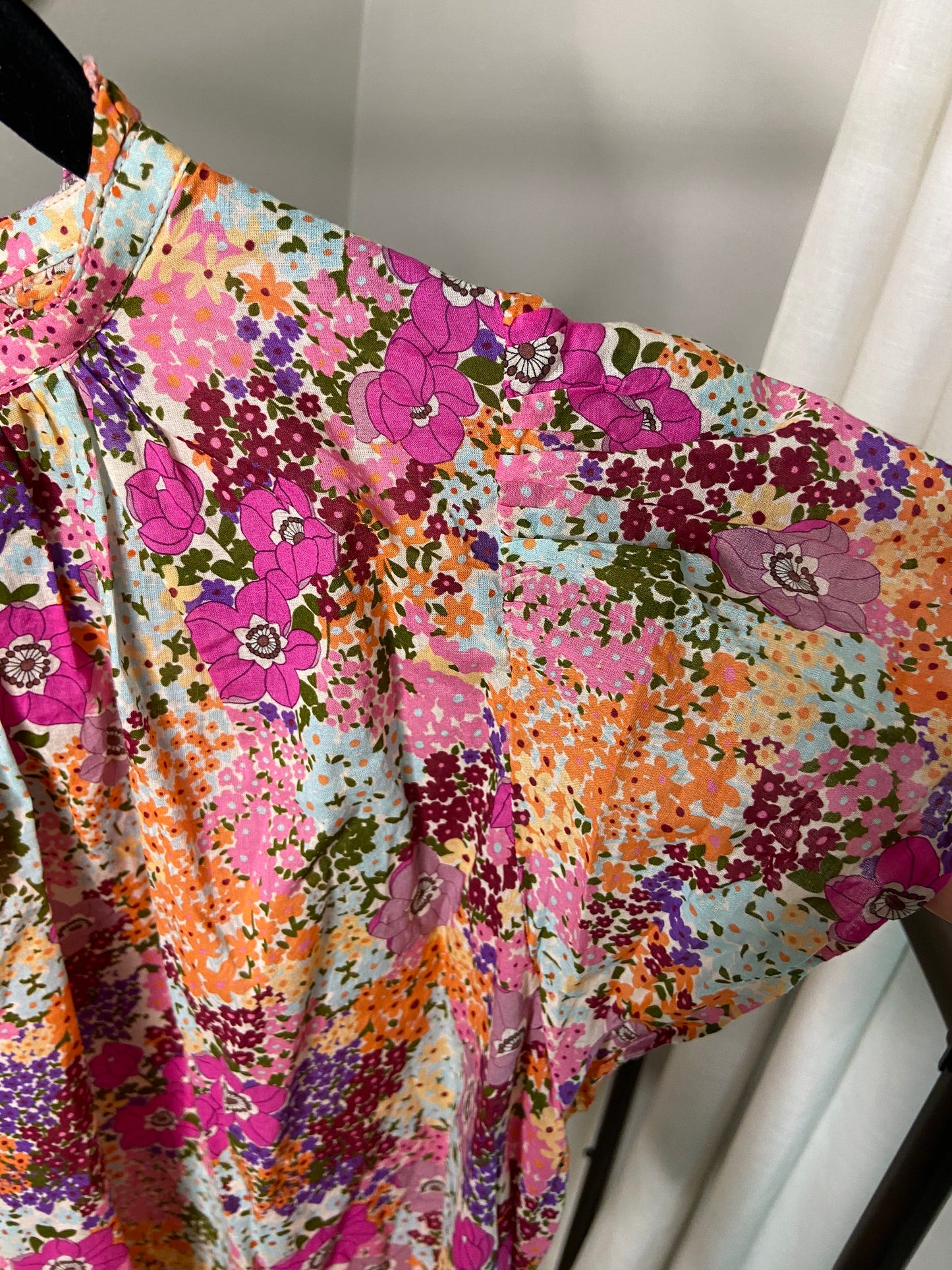 Trovata Birds of Paradis Carla Blouse size S