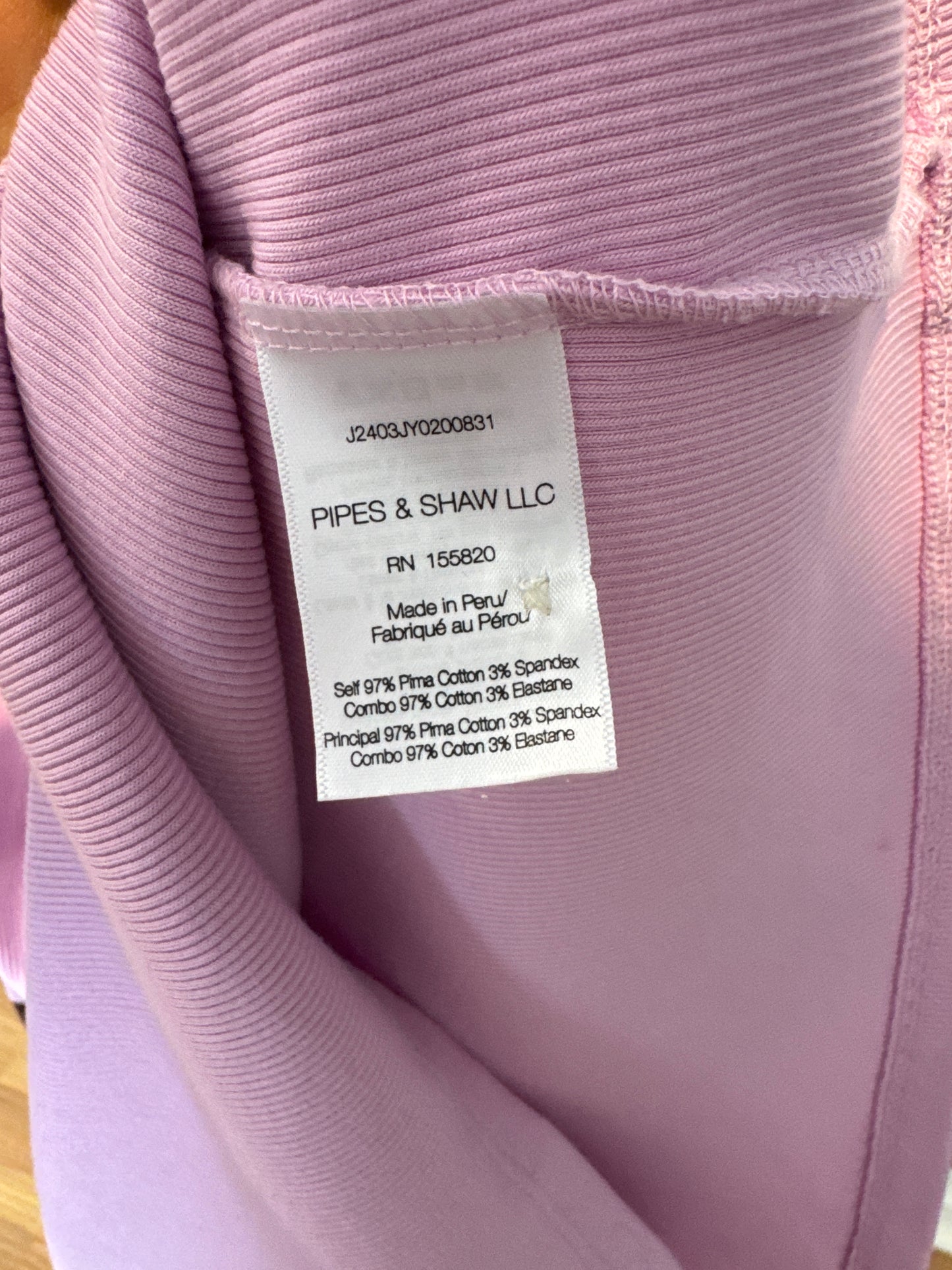 Veronica Beard Coralee Top Orchid Pink size XL