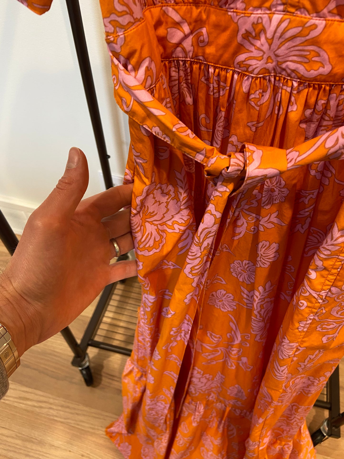 Xirena Larkyn Dress in Tropicana Orange size XS