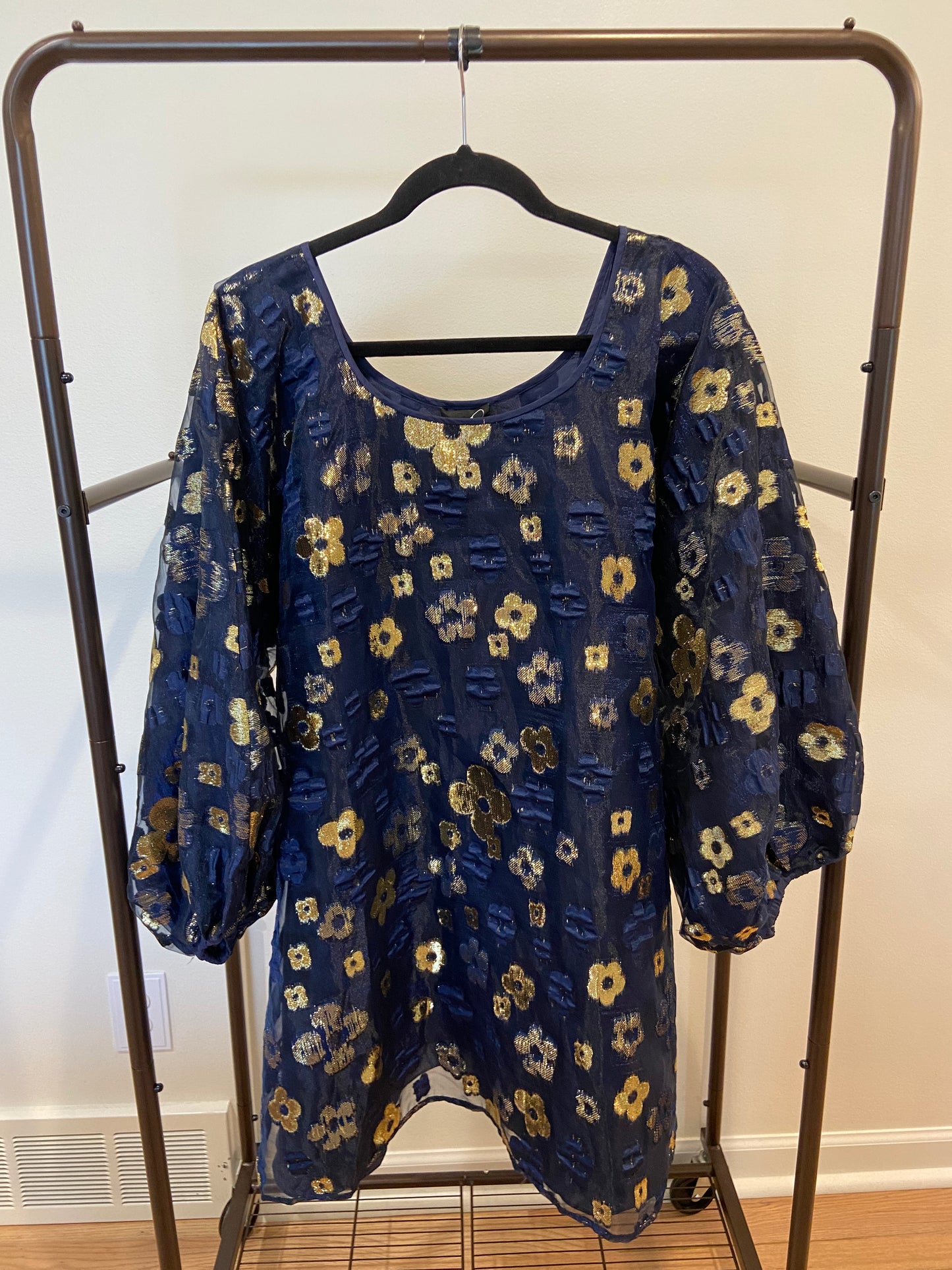 Arianne Elmy  Midnight Organza Good Luck Dress size M