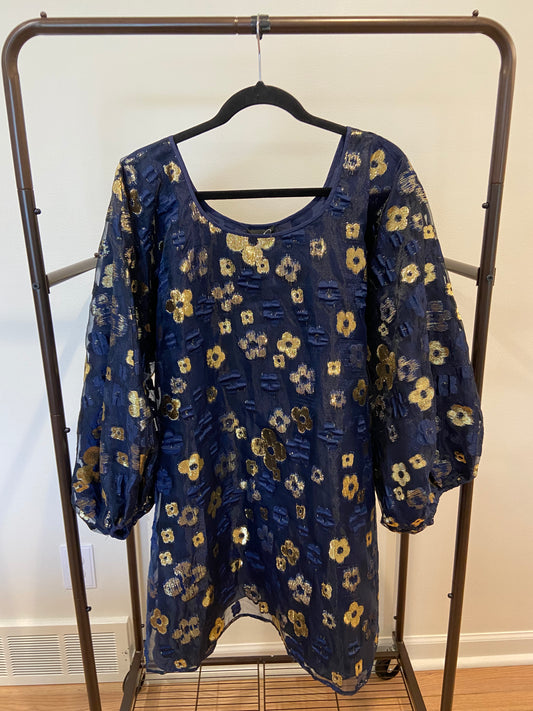 Arianne Elmy  Midnight Organza Good Luck Dress size M