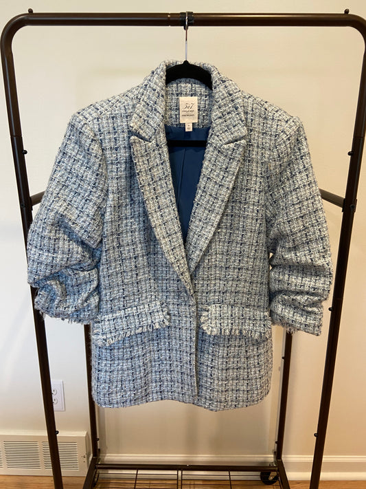 Cinq à Sept Priscilla Tweed Boxweave  Blazer size 10