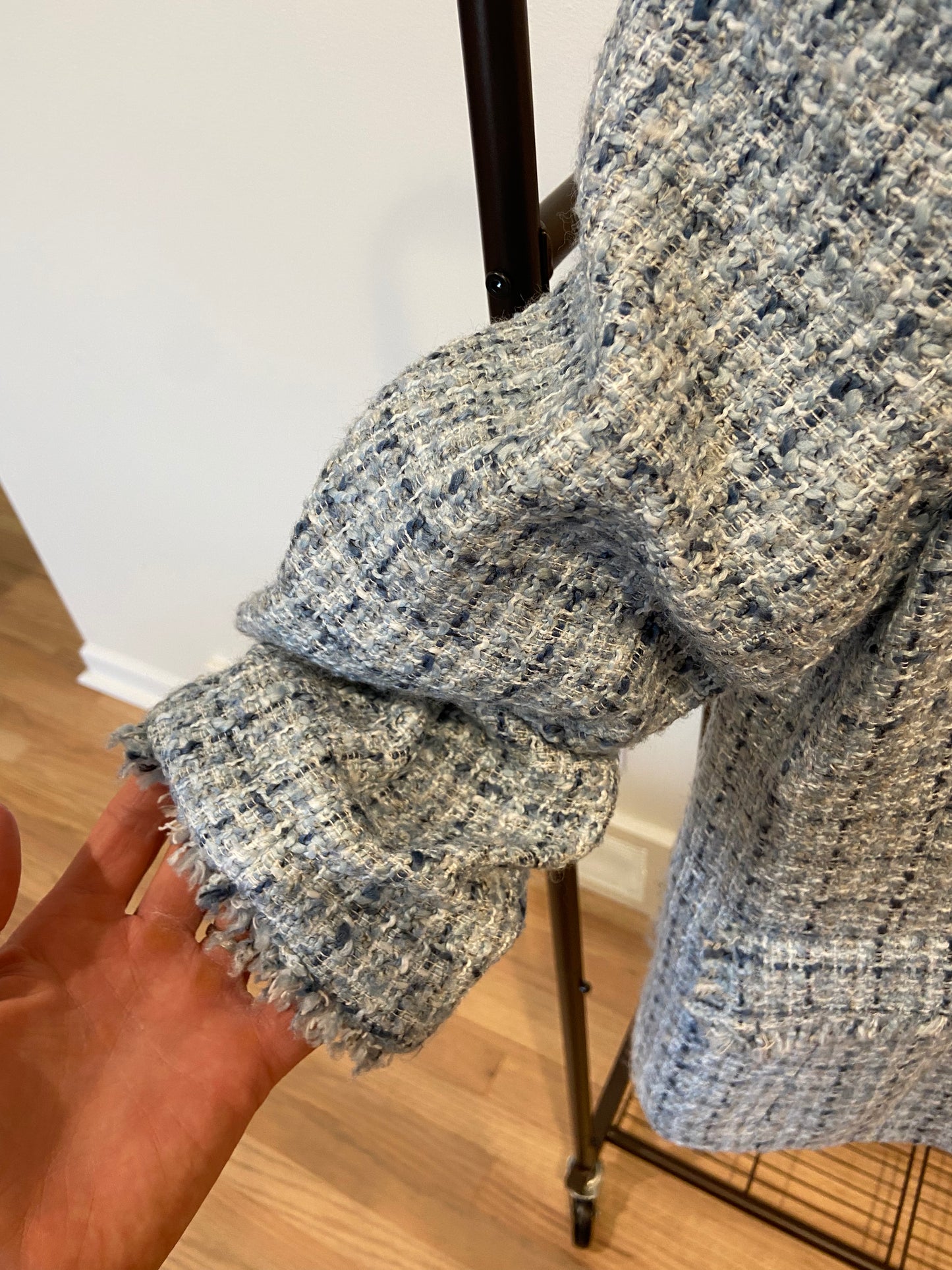Cinq à Sept Priscilla Tweed Boxweave  Blazer size 10