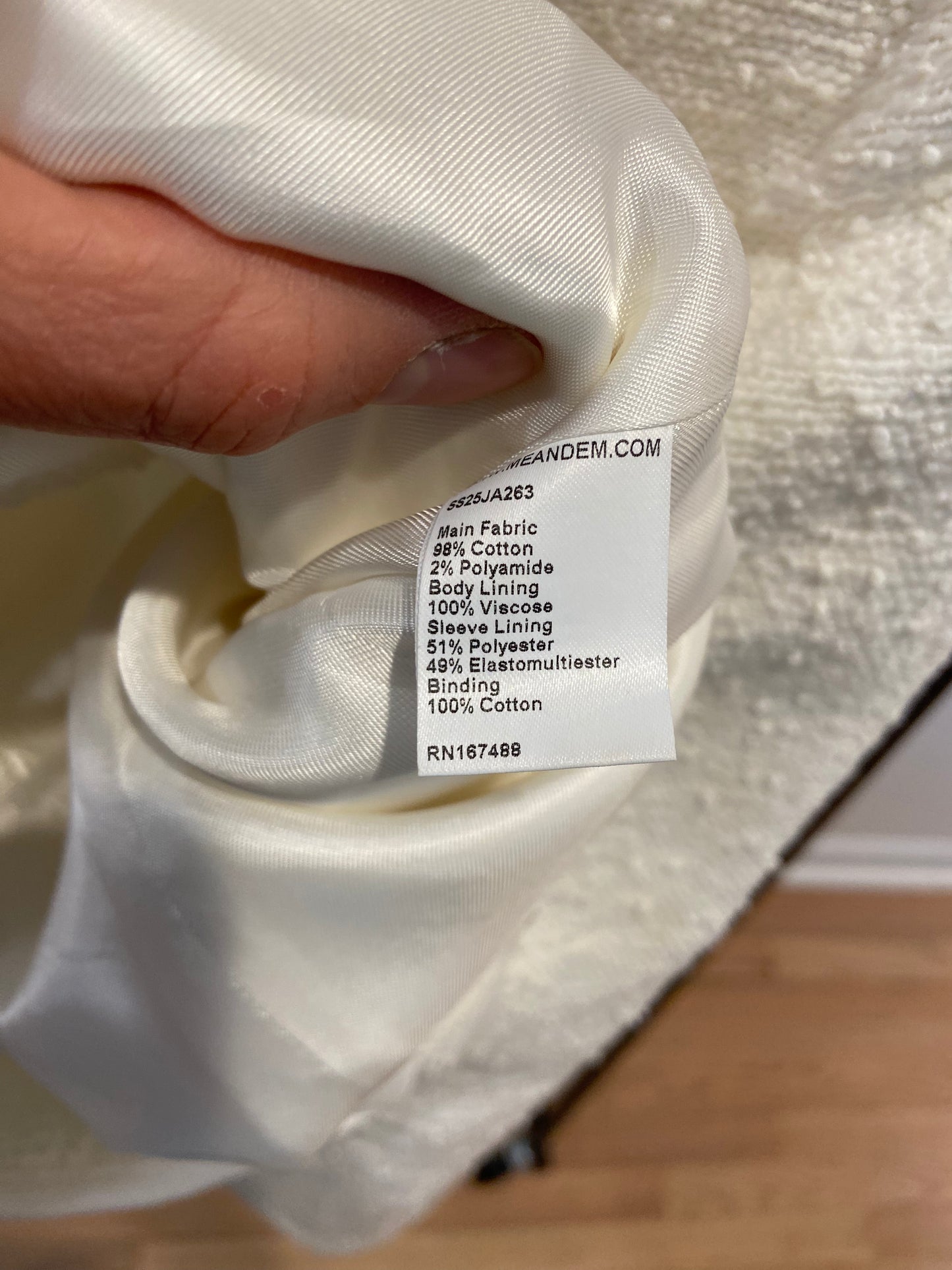 ME + EM The Textured Everyday Jacket size 8