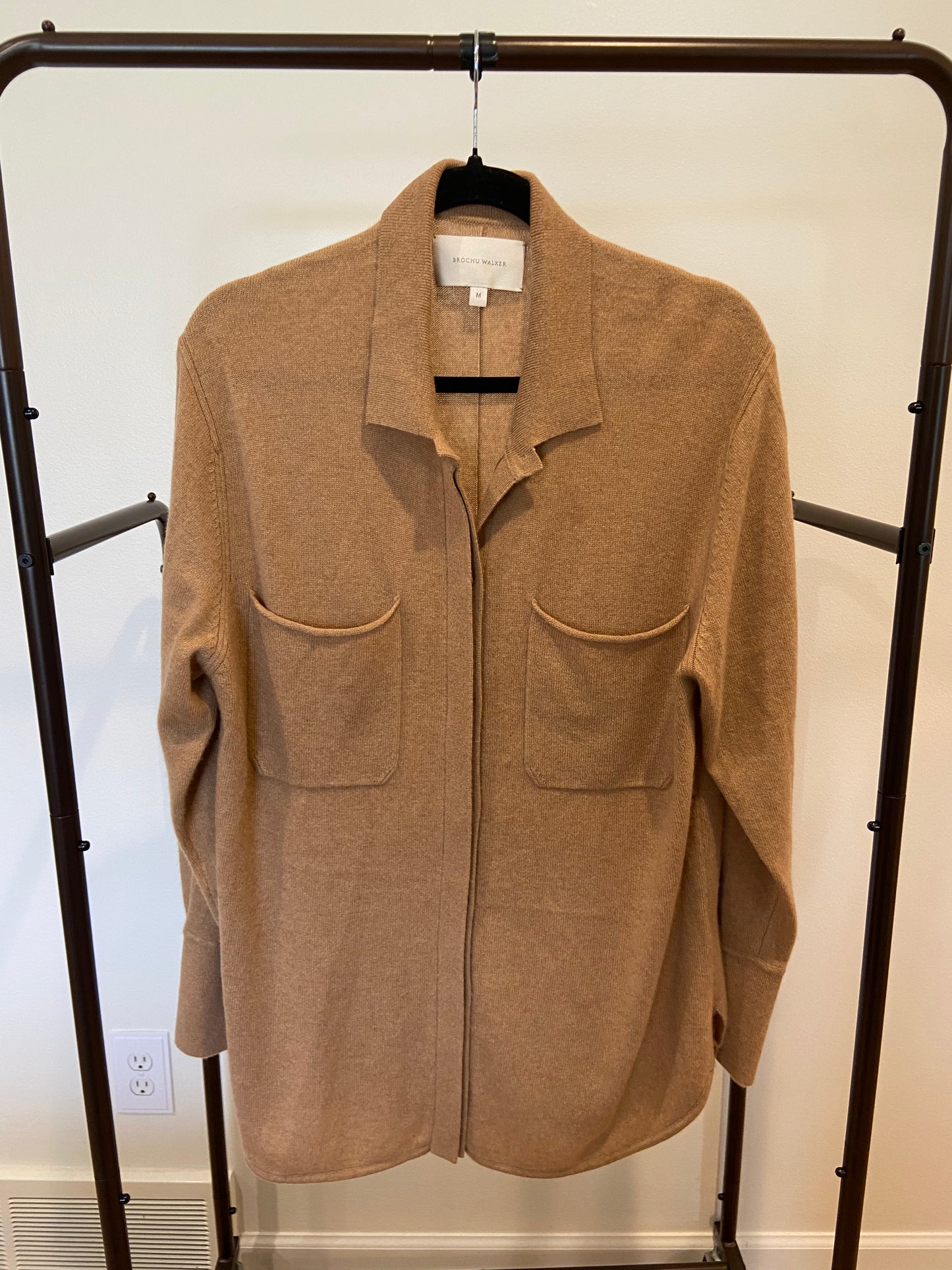 Brochu Walker Andre Luxe Cashmere Shacket size M
