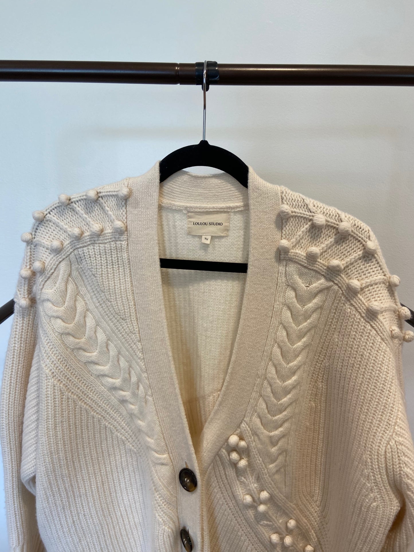 Loulou Studio Asinara Wool & Cashmere Cardigan size OS