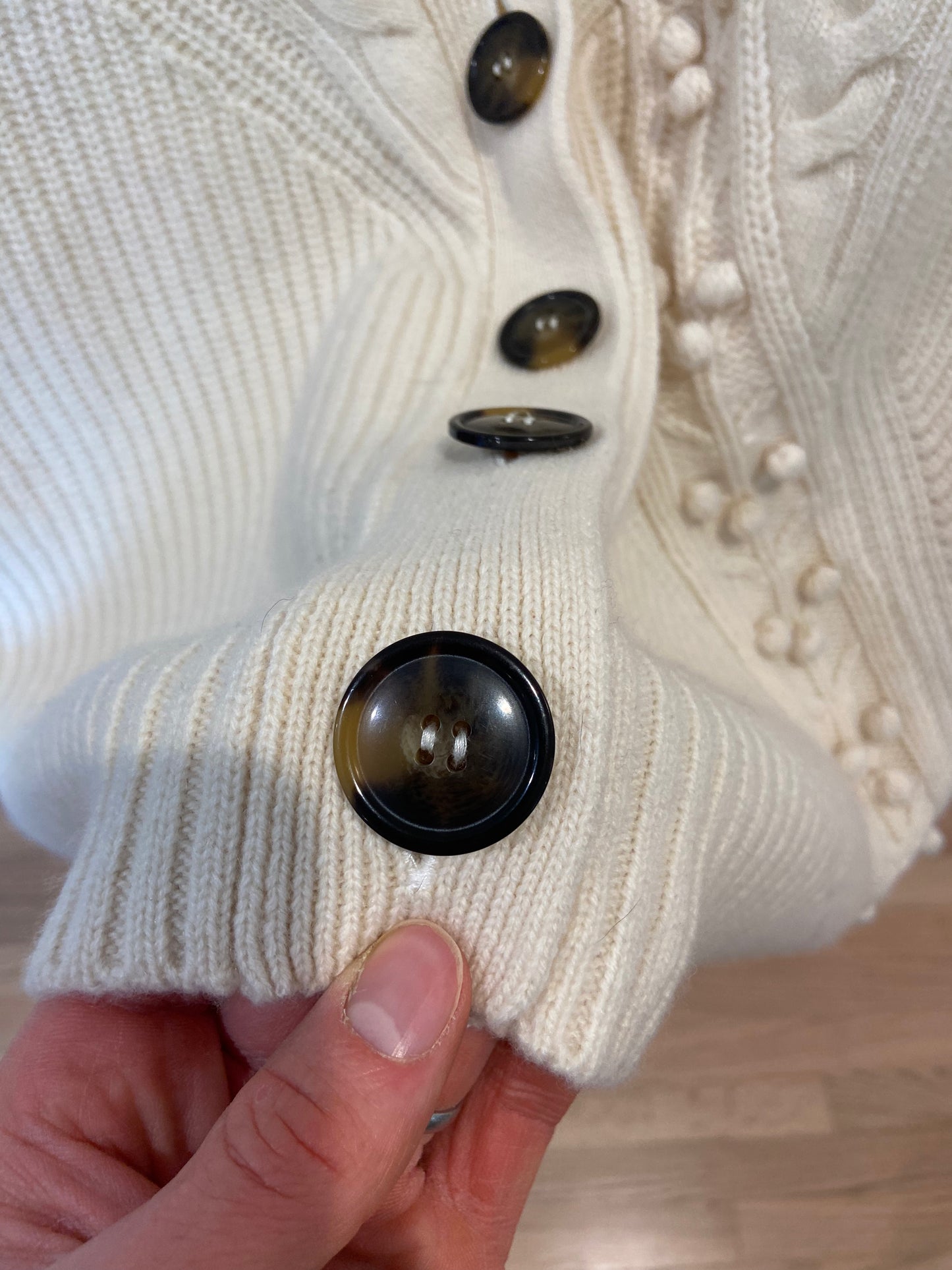 Loulou Studio Asinara Wool & Cashmere Cardigan size OS