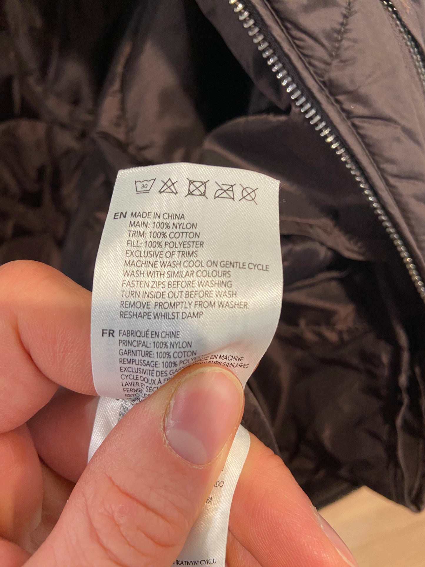 Varley Danea Quilted Jacket size M