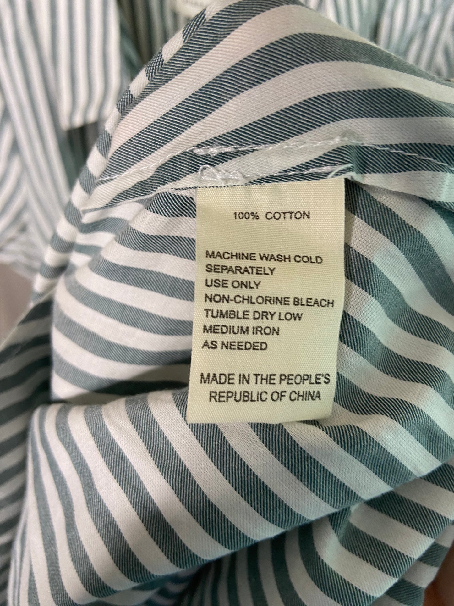 Trovata Birds of Paradis Emmelie Dress in Green Stripe size XS