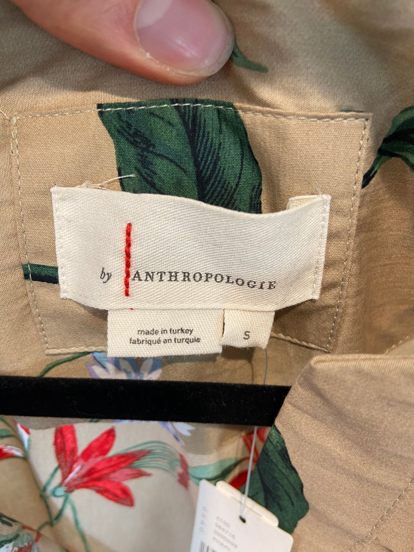 Anthropologie Khaki Somerset Dress size S