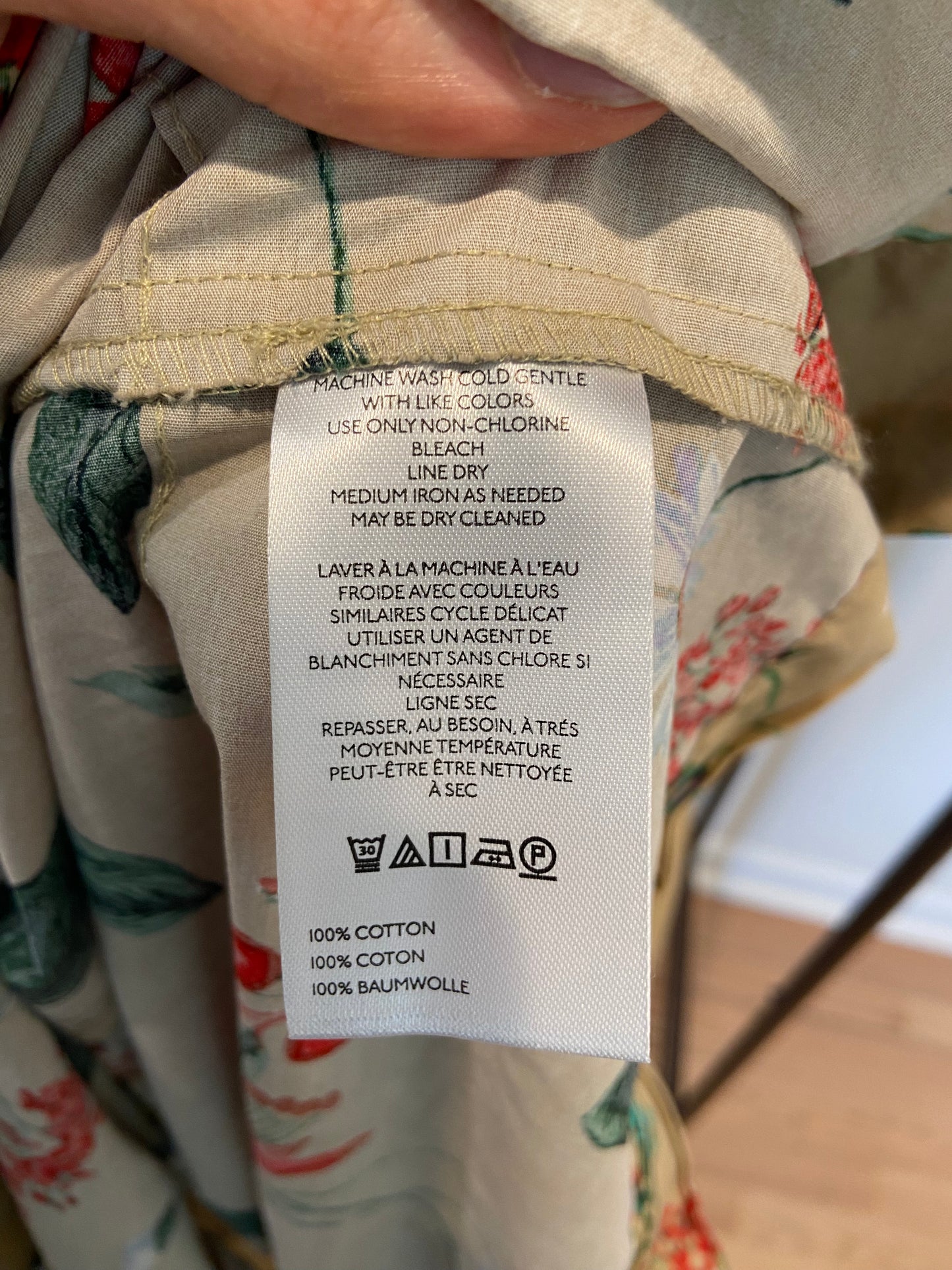 Anthropologie Khaki Somerset Dress size S
