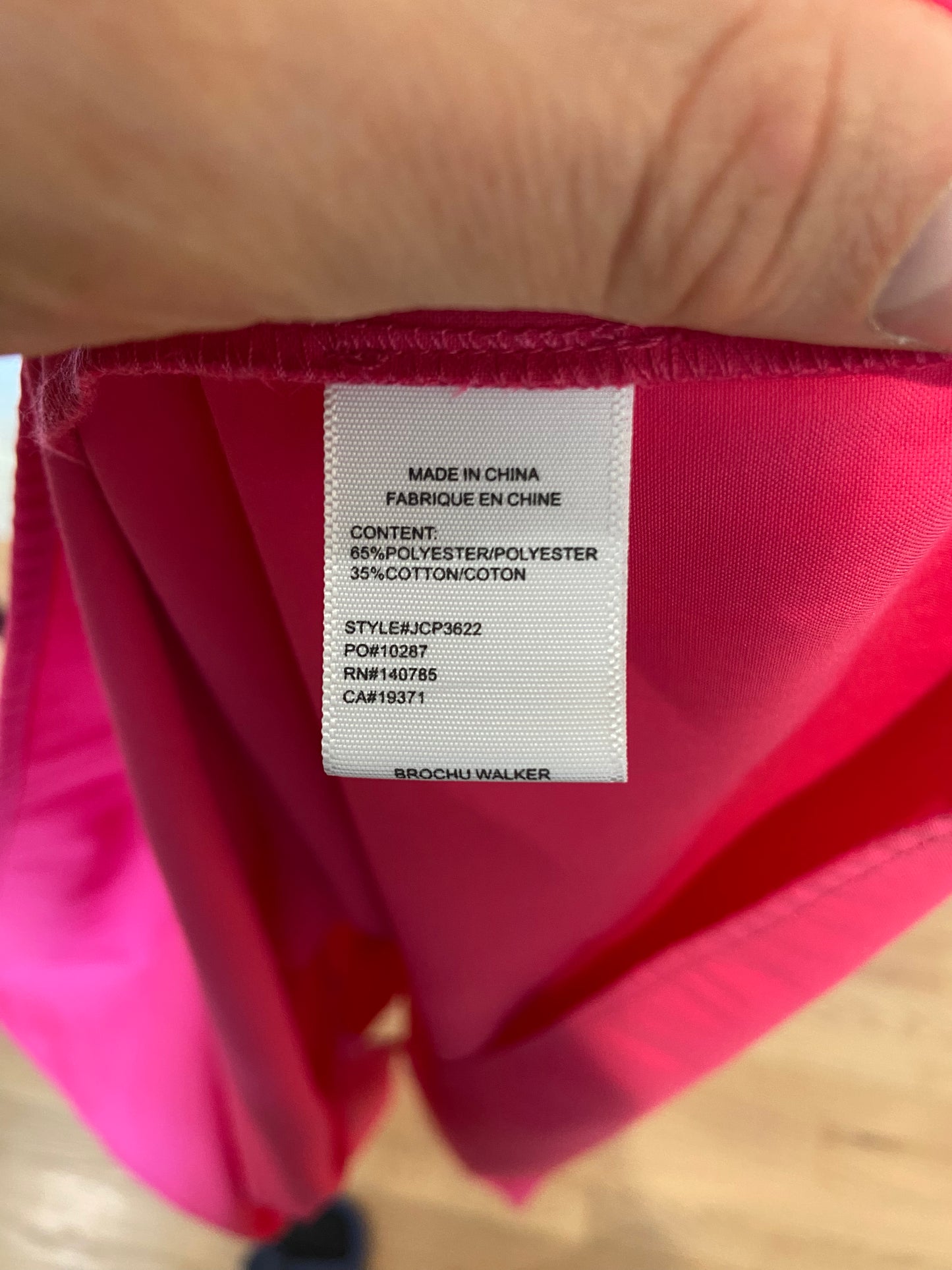 Brochu Walker Hot Pink Havana Dress size S