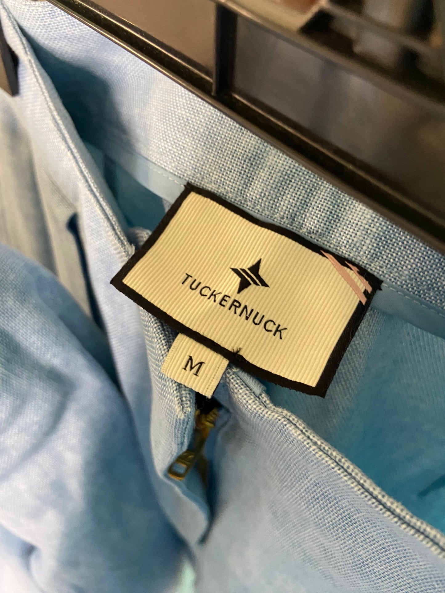 Tuckernuck Chambray Diana Blazer and Shorts Set size M
