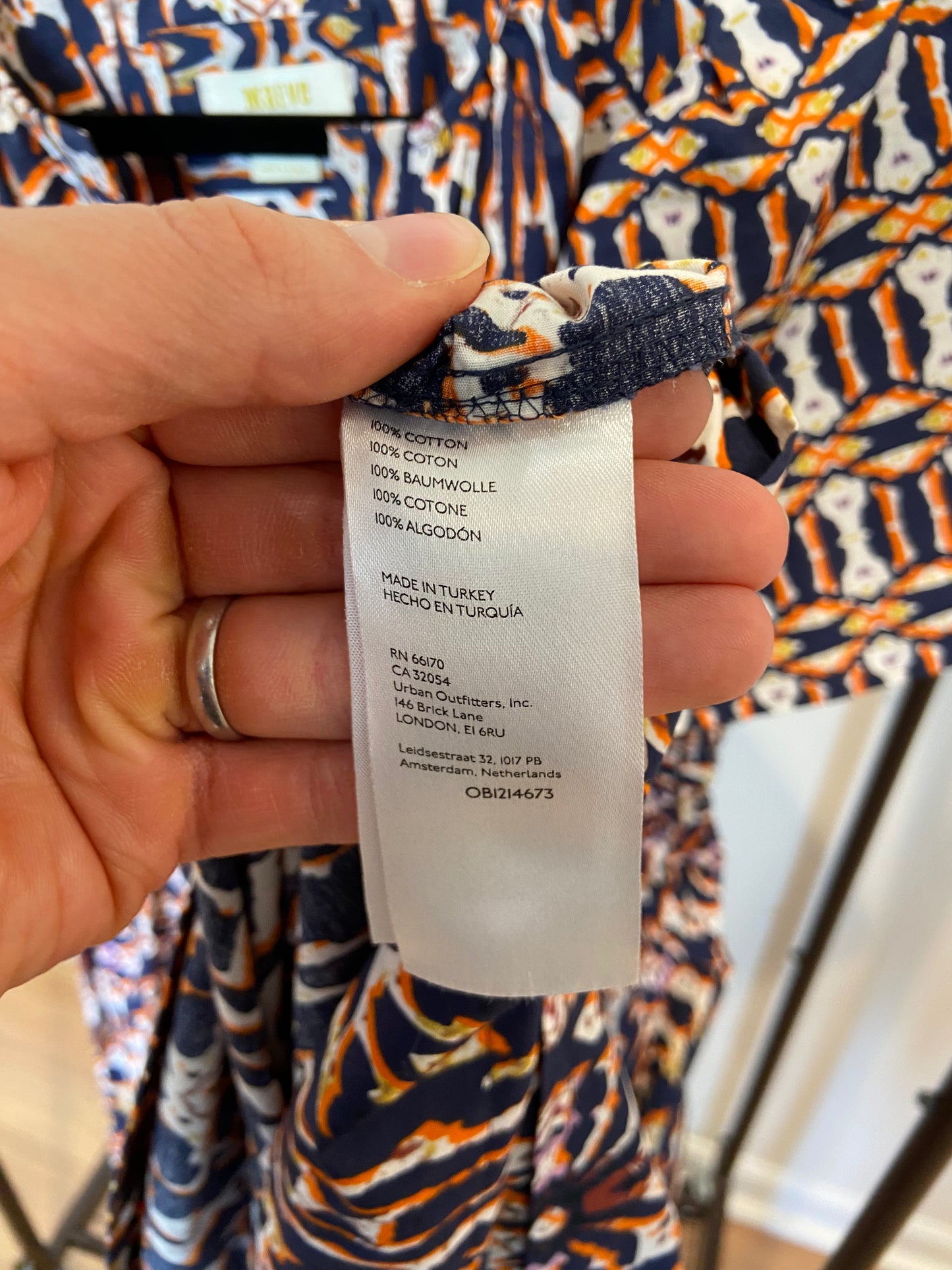 Anthropologie Maeve Somerset in Floral Aztek size S