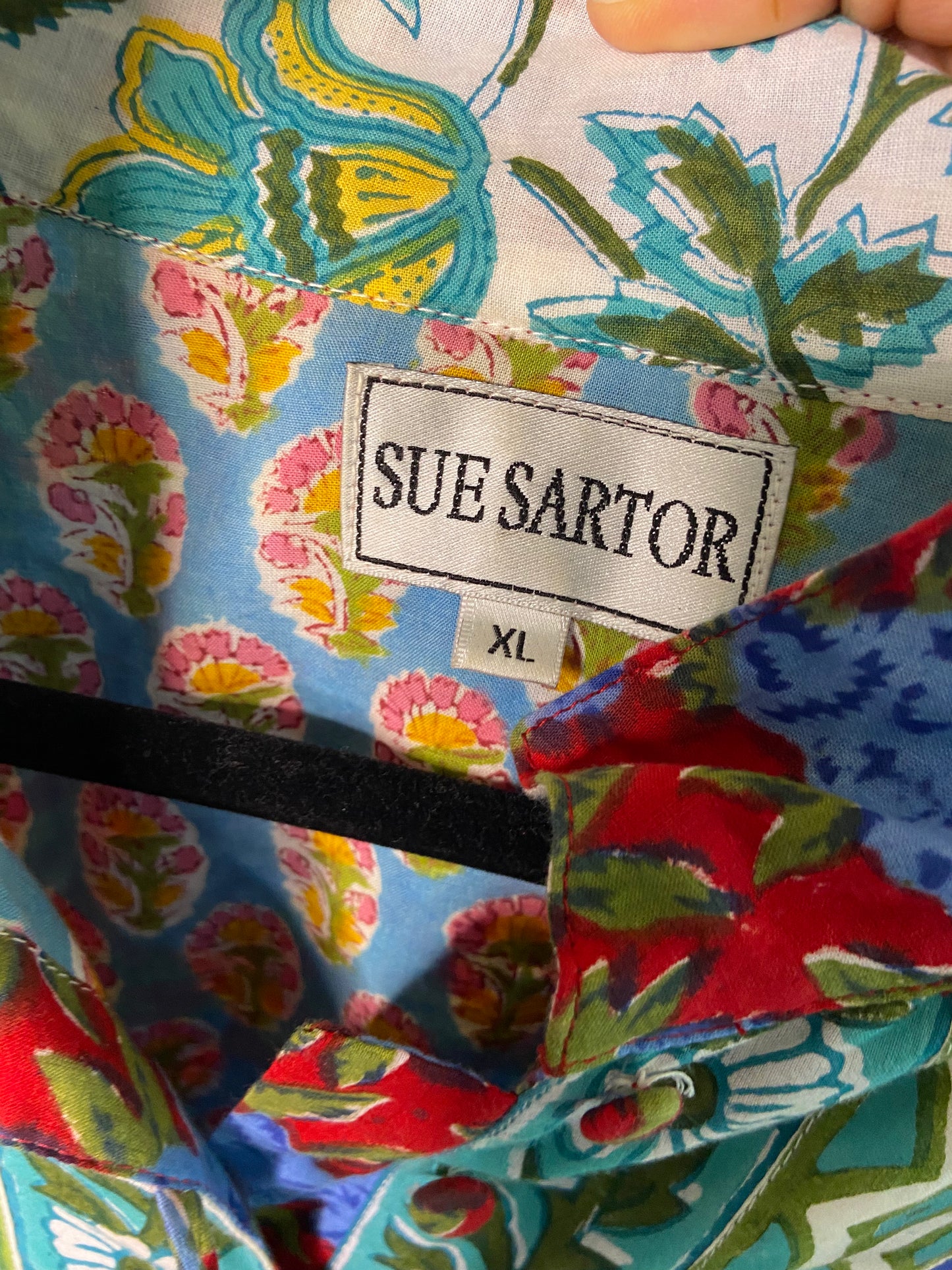 Sue Sartor Flounce Shorty Dress size XL