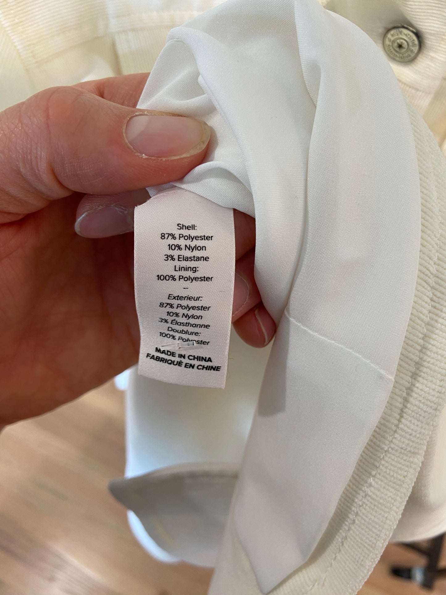 Cinq a Sept Cream Scrunched Canyon Jacket size 6