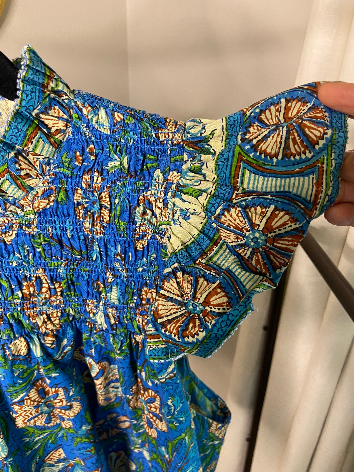 Love The Label Frannie Ruffle Top size L