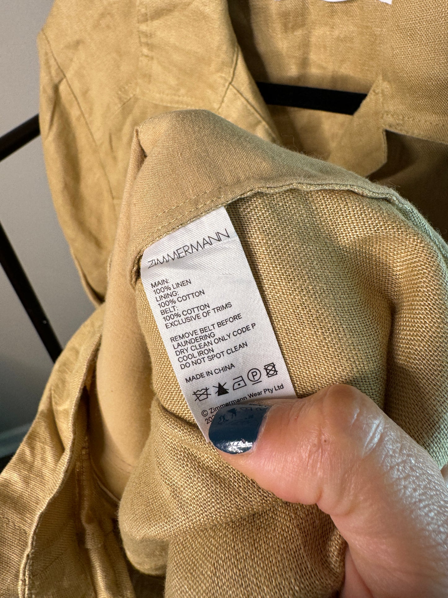 ZIMMERMANN Safari Romper size US 2P
