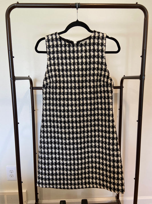 Alice and Olivia Clyde Aline Mini Dress Tweed size 6