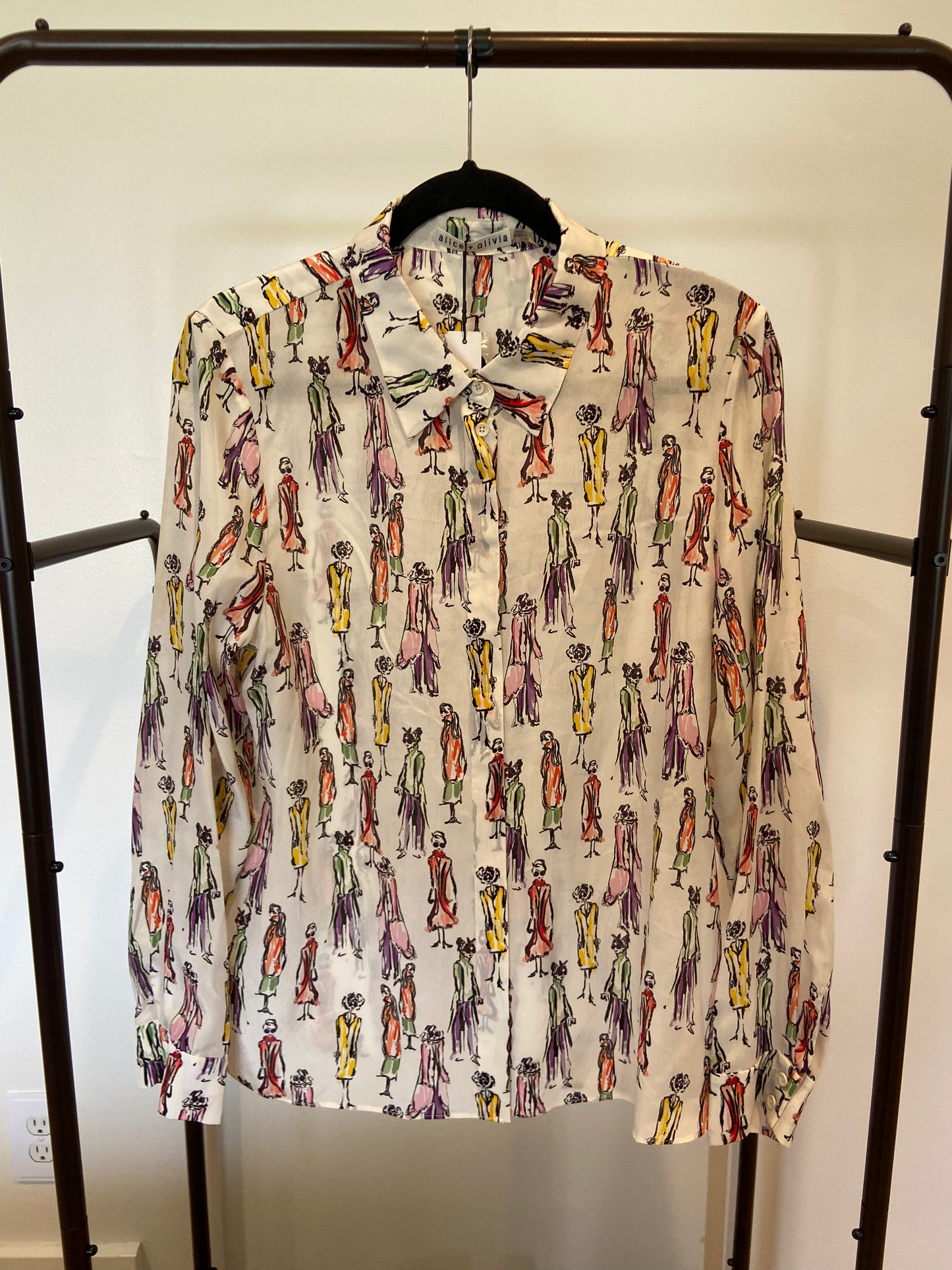 Alice and Olivia Willa Wanderlust Melrose Place People Print size XL