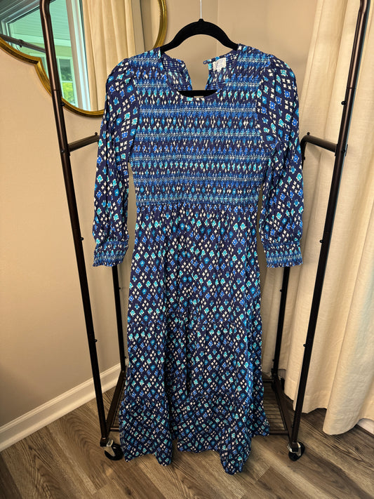 Pink City Prints Isabel Midi Dress size S
