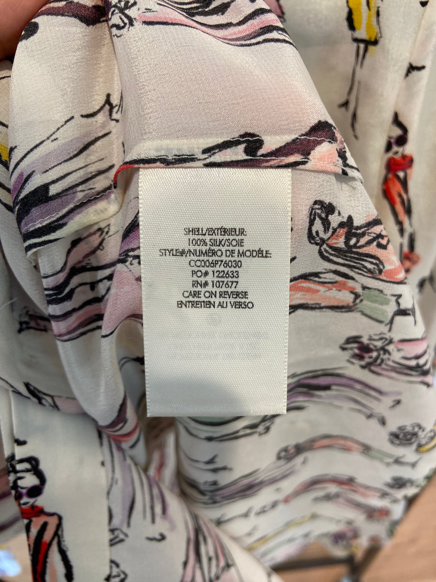Alice and Olivia Willa Wanderlust Melrose Place People Print size XL